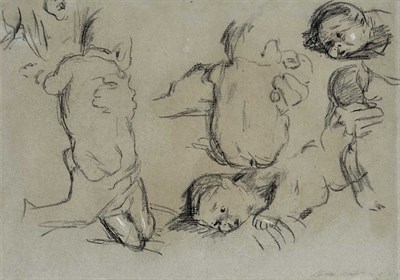 Lot 12 - Kathe Kollwitz German, 1867-1945 Infant...