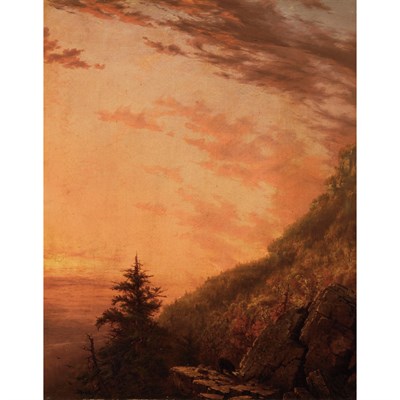 Lot 14 - John Ferguson Weir American, 1841-1926 At...