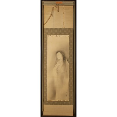 Lot 33 - After Maruyama Okyo 19th Century Ghostly woman...