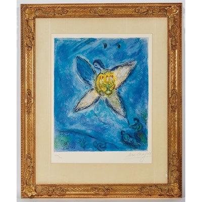 Lot 56 - After Marc Chagall L'ANGE AU CHANDELIER...