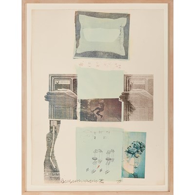 Lot 227 - Robert Rauschenberg TWO REASONS BIRDS SING...