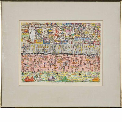 Lot 239 - James Rizzi (1950-2011) BROOKLYN'S CONEY...