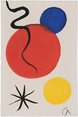Lot 91 - Alexander Calder American, 1898-1976 Untitled,...