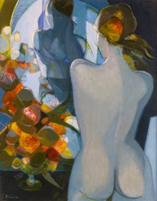 Lot 118 - Camille Hilaire French, 1916-2004 Femme au...