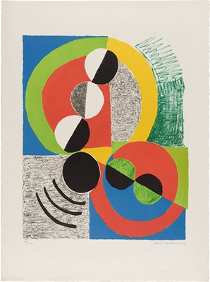 Lot 44 - Sonia Delaunay-Terk (1885-1979) ORIFLAMMES;...