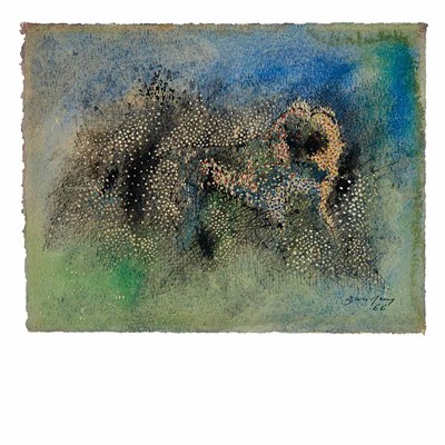 Lot 69 - Antonio Bandeira Brazilian, 1922-1967 Abstract...