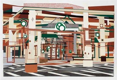 Lot 124 - Benjamin Edwards American, b. 1970 Starbucks,...