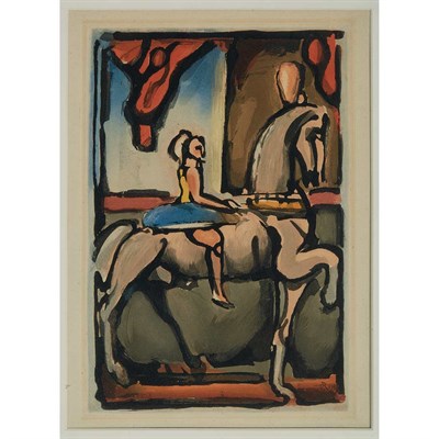 Lot 245 - Georges Rouault LA PETITE ECUYERE (C./R. 245)...