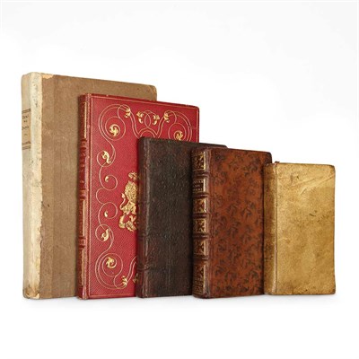Lot 158 - [LANGUAGE and DEAFNESS] Group of five volumes...