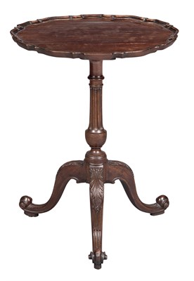 Lot 412 - George II Style Mahogany Tripod Table Height...