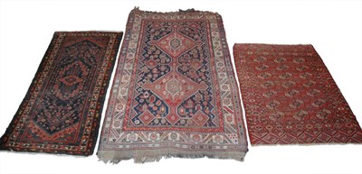 Lot 414 - Miscellaneous Group of Three Rugs Comprising a...