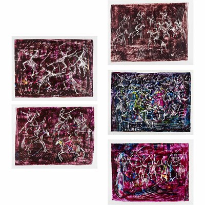 Lot 104 - Magdalena Radulescu Romanian, 1902-1983 (i)...