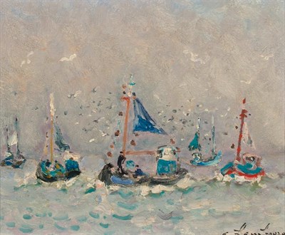 Lot 1141 - Andre Hambourg French, 1909-1999 Les...