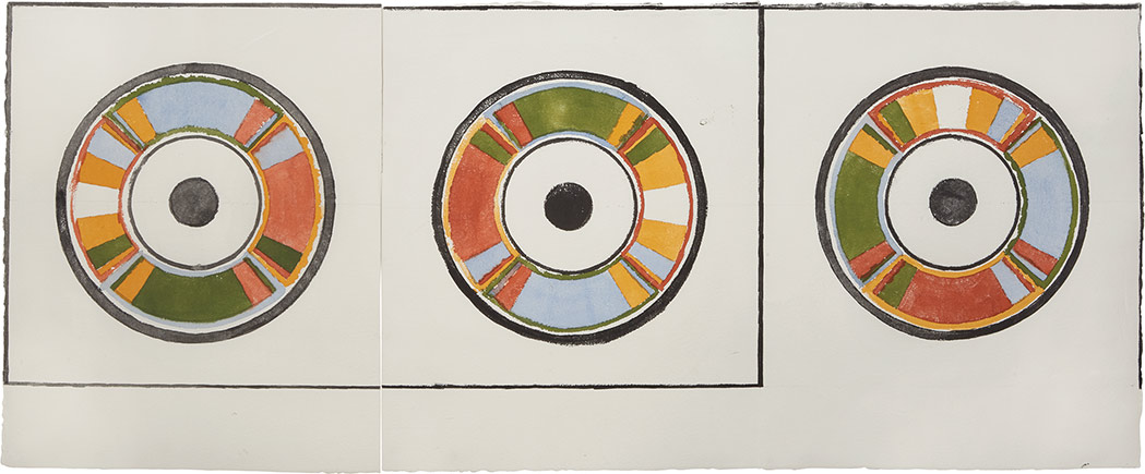 Lot 123 - David Novros American, b. 1941 Untitled (Home...