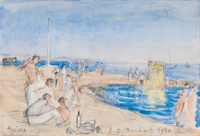 Lot 12 - Emmanuel Charles-Louis Benezit French,...