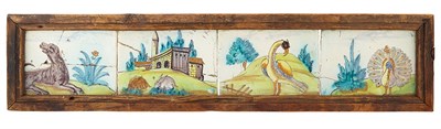 Lot 135 - Group of Four Italian Renaissance Maiolica...