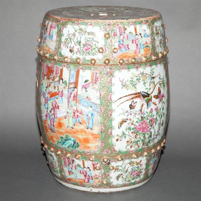 Lot 250 - Chinese Famille Rose Glazed Porcelain Garden...