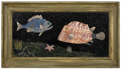 Lot 107 - Montici Pietra Dura Plaque Richard A. Blow,...