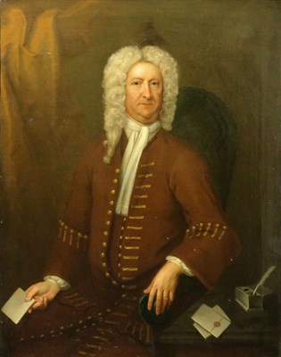Lot 74 - English School 18th Century Portrait of a...