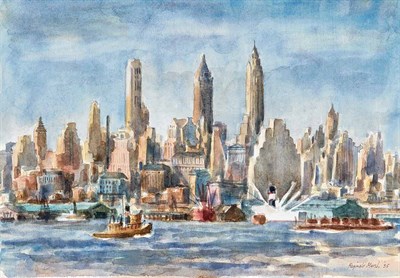Lot 104 - Reginald Marsh American, 1898-1954 Lower...