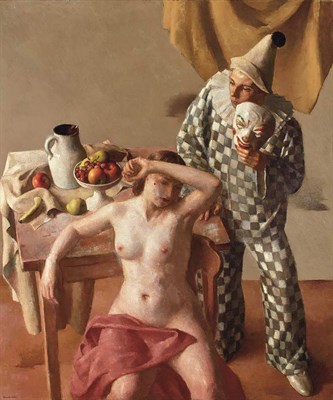 Lot 109 - Robert Brackman American, 1898-1980 Unmasked,...