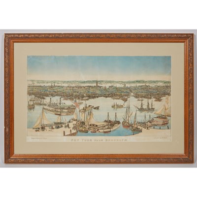 Lot 117 - Thomas Hornor NEW YORK FROM BROOKLYN...