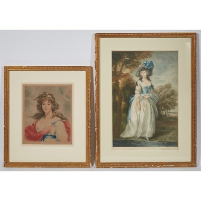 Lot 163 - Sydney E. Wilson [WOMAN EN PLEIN AIR] Color...