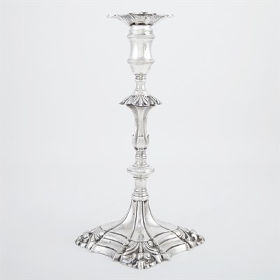 Lot 237 - Set of Four George III Sterling Silver...