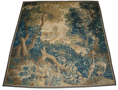 Lot 455 - Flemish Verdure Tapestry Panel Belgium, 18th...