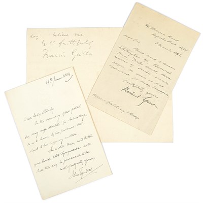 Lot 164 - [MEDICAL AUTOGRAPHS] The autograph collection...
