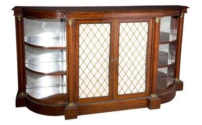 Lot 603 - George IV Gilt-Brass Mounted Side Cabinet...