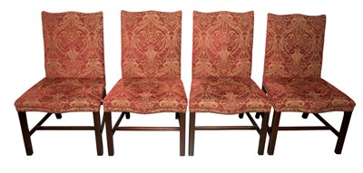 Lot 549 - Set of Twelve George III Style Mahogany Dining...