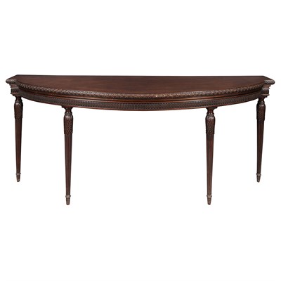 Lot 294 - George III Mahogany Sideboard Table The...