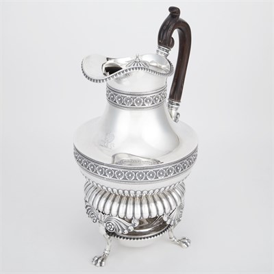 Lot 255 - Assembled George III Sterling Silver Tea And...