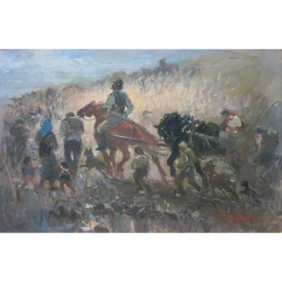 Lot 30 - Giulio Falzoni Italian, 1900-1978 Zingari in...