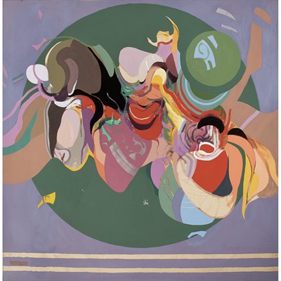 Lot 16 - Ibrahim Hussein Malaysian, 1936-2009 Meeting...