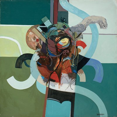 Lot 17 - Ibrahim Hussein Malaysian, 1936-2009 Man with...