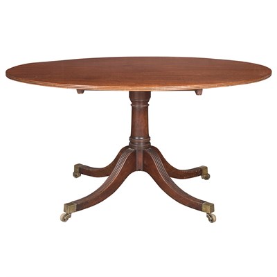 Lot 181 - George III Mahogany Tilt-Top Breakfast Table...