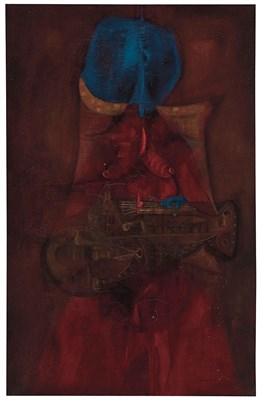 Lot 140 - Felipe Orlando Cuban, b. 1911 Musica Signed...