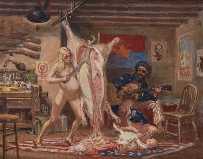 Lot 189 - Cliff Young American, 1905-1985 Circe, 1970...