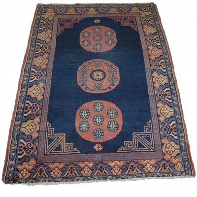 Lot 446 - Khotan Carpet East Turkestan, last quarter of...