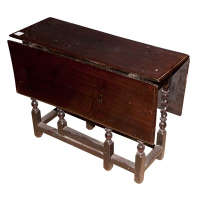 Lot 268 - Jacobean Style Oak Gate Leg Table 18th Century...
