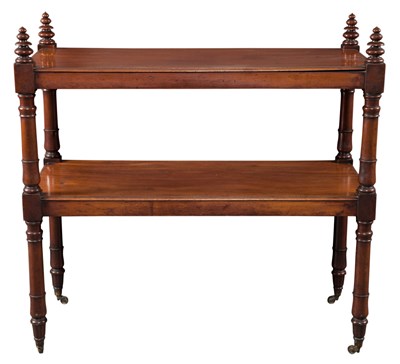 Lot 421 - George IV Mahogany Two-Tier Etagere Circa 1820...