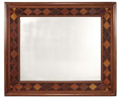 Lot 381 - Continental Various Woods Parquetry Frame...