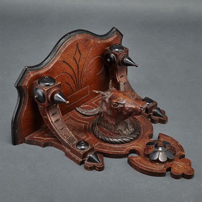 Lot 206 - Pair of Victorian Walnut and Part Ebonized...