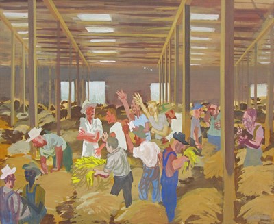 Lot 55 - Charles Keller American, 1914-2006 Tobacco...