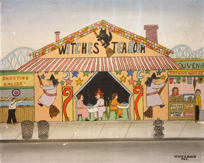 Lot 27 - Vestie Davis American, 1903-1978 Witches...