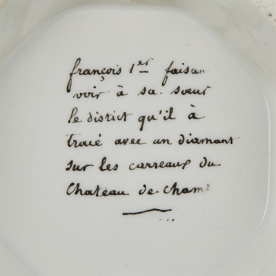 Lot 262 - French Porcelain Dessert Service 19th Century...