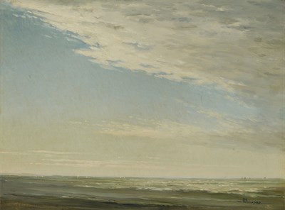 Lot 76 - Leon Dabo American/French, 1864-1960 The Sea,...