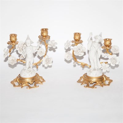 Lot 492 - Pair of Louis XVI Style Chinoiserie...